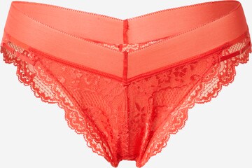 String 'Chione' Hunkemöller en rouge : devant