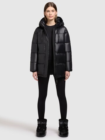 khujo Jacke 'Word3' in Schwarz