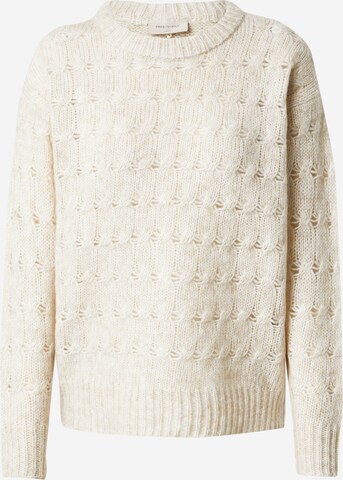 Freequent Pullover 'BENI' i beige: forside