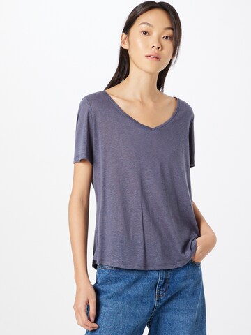 T-shirt 'Phoebe' PIECES en bleu : devant