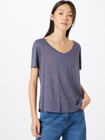 PIECES Shirt 'Phoebe' in Blue: front