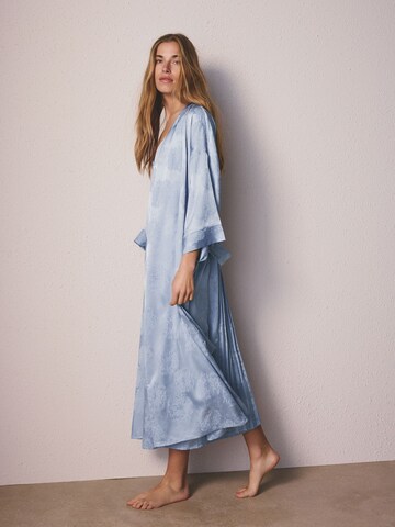 Next Morgenmantel in Blau