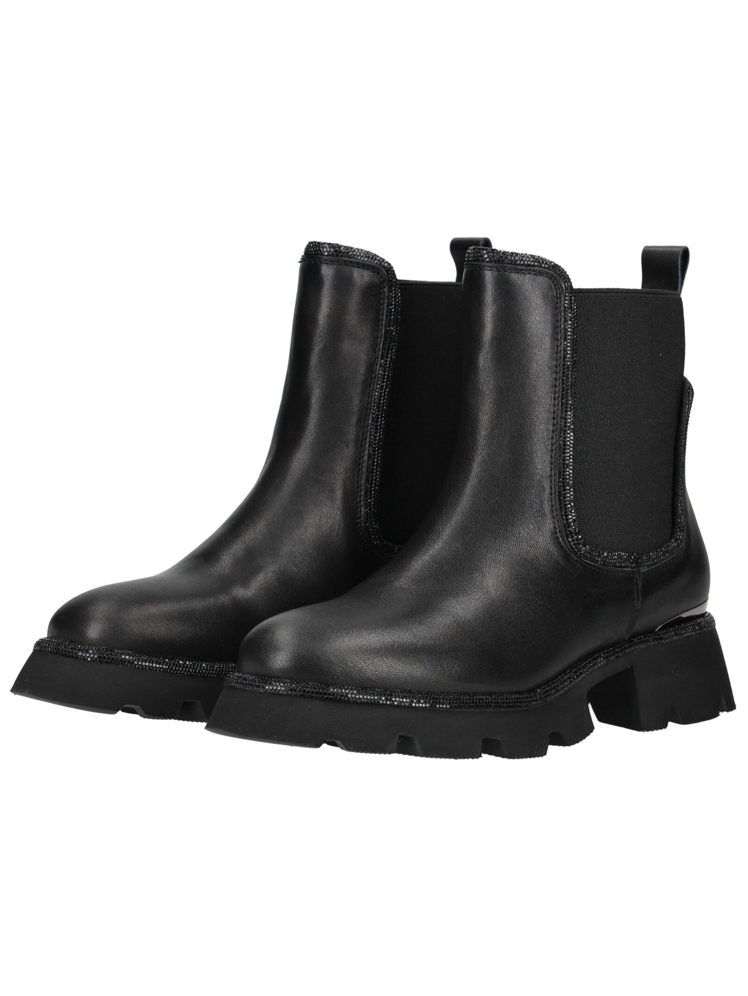 Alma En Pena Chelsea boots in Black