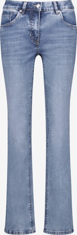 GERRY WEBER Flared Jeans 'MAR' in Blue: front