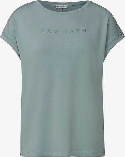 STREET ONE T-Shirt in cyanblau, Produktansicht