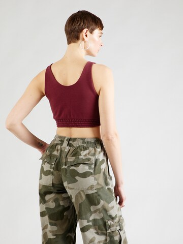 CONVERSEBustier Grudnjak 'RETRO CHUCK' - crvena boja