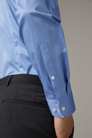 STRELLSON Slim fit Zakelijk overhemd 'Chris' in Blauw