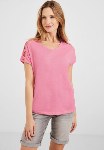 CECIL Shirt in Pink: Vorderseite