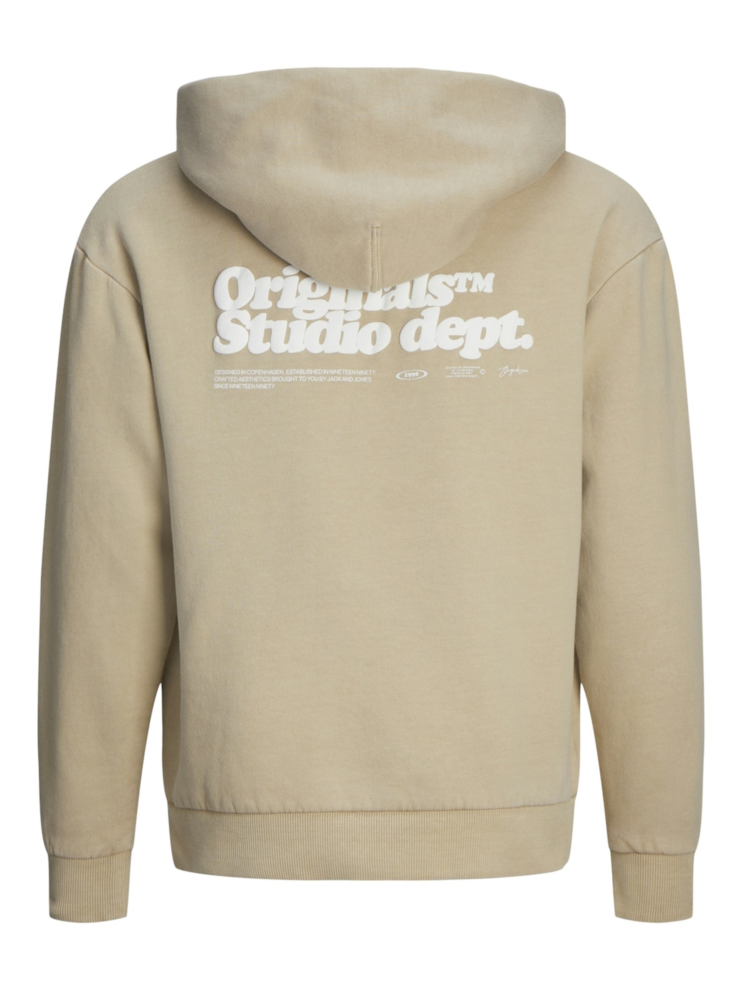 Sweat 'JORVERMONT' Jack & Jones Junior en beige