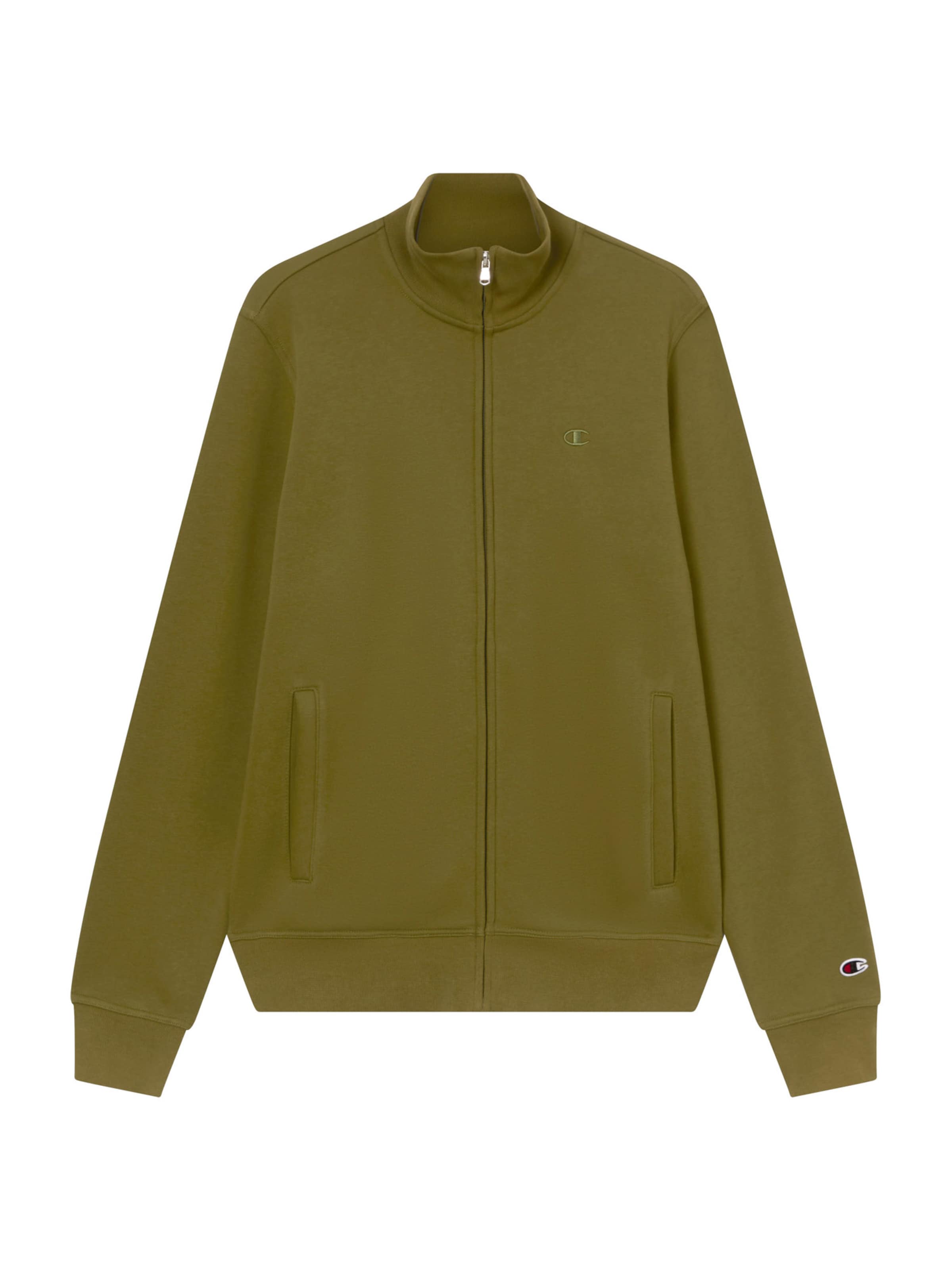 Giacca di felpa di Champion Authentic Athletic Apparel in verde: frontale