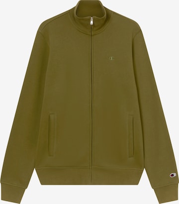 Giacca di felpa di Champion Authentic Athletic Apparel in verde: frontale