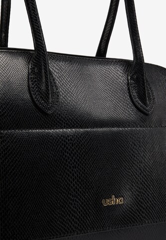 usha BLACK LABEL Handtasche in Schwarz