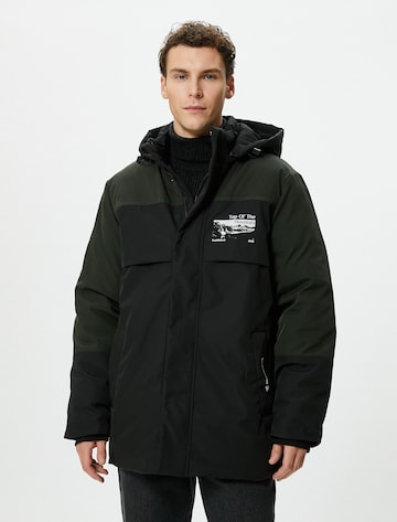 Koton Tussenjas in Zwart: voorkant