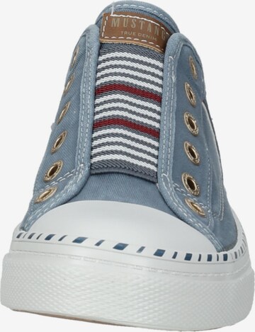 Slip on MUSTANG en bleu