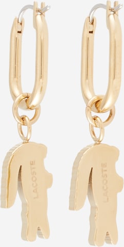 LACOSTE Earrings 'CROCODILE' in Gold