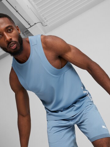 PUMA Performance Shirt 'Fit Full Ultrabreathe' in Blue: front