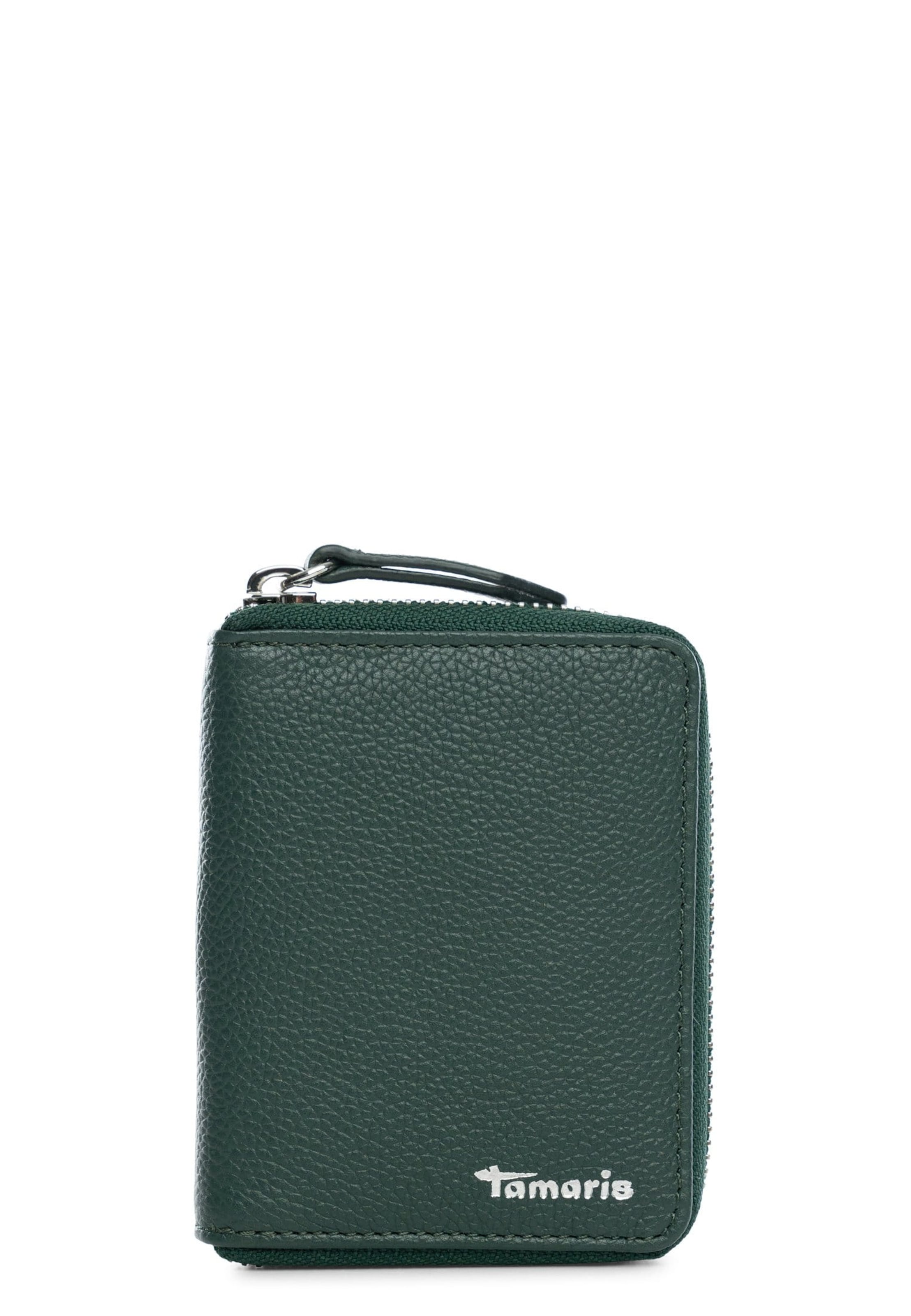 Tamaris Geldbörse 'Amanda' in Grün: Vorderseite