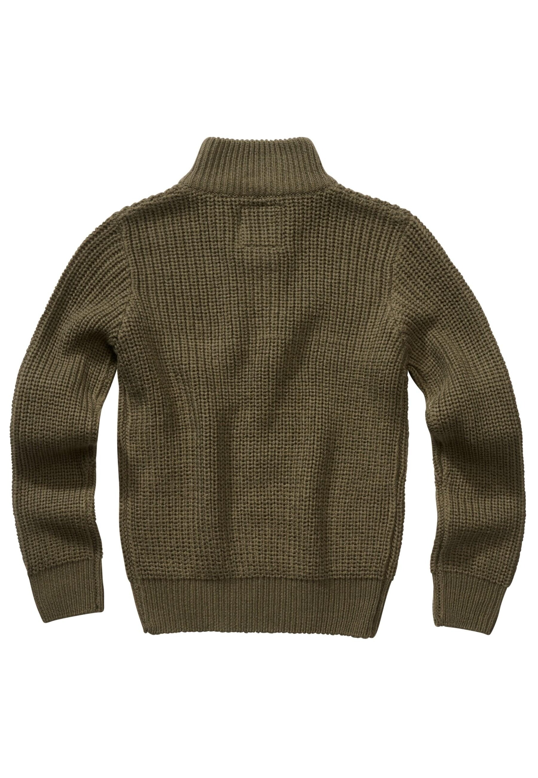 Pull-over 'Marine' Brandit en vert