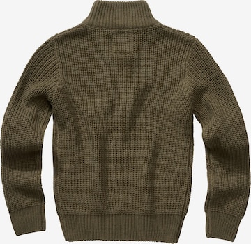 Brandit Pullover 'Marine' in Grün