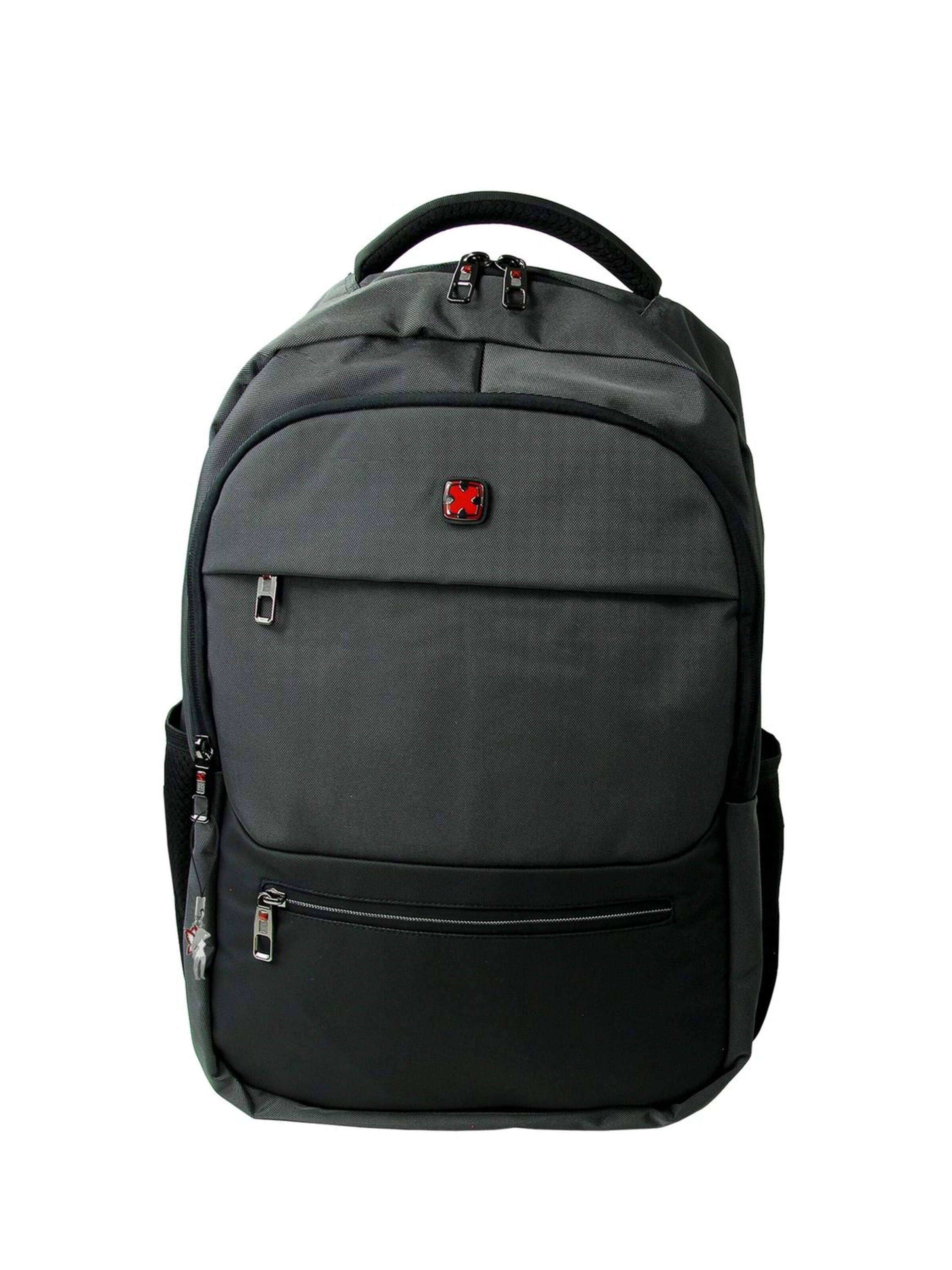 Travel N Meet Backpack in Grey: front
