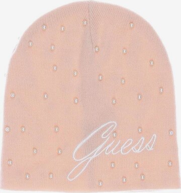 GUESS Hat & Cap in One size in Pink: front