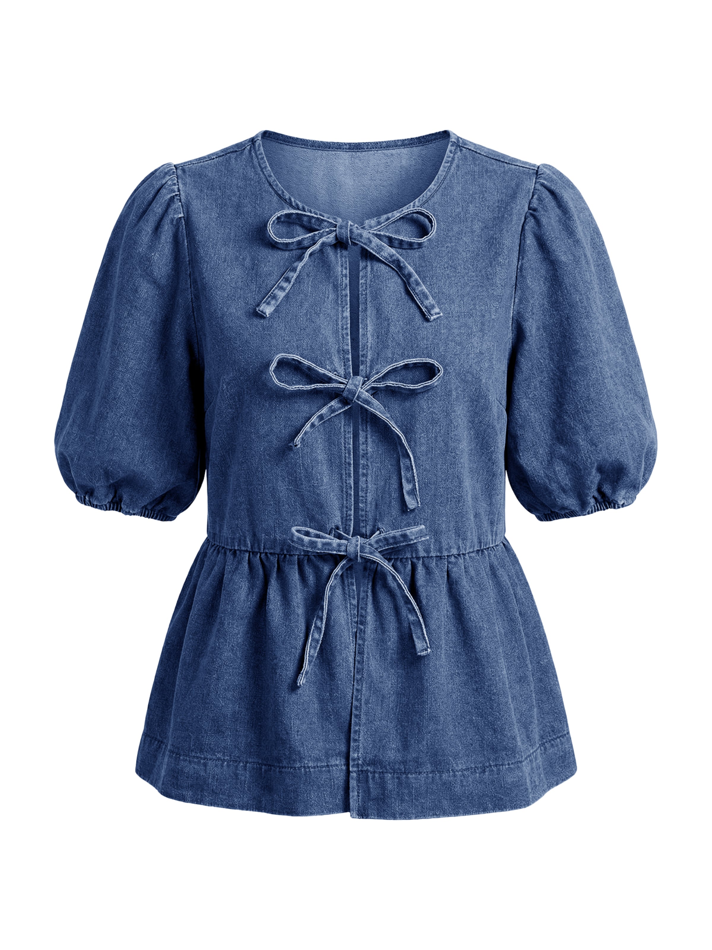 Imily Bela Blúz - kék: elől