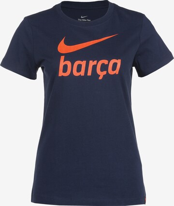 NIKE Trikot 'FC Barcelona Swoosh Club' in Blau: predná strana