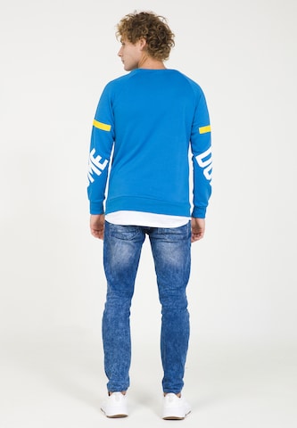 Sweat-shirt PLUS EIGHTEEN en bleu