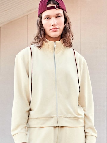Gisela Sweatjakke i beige: forside