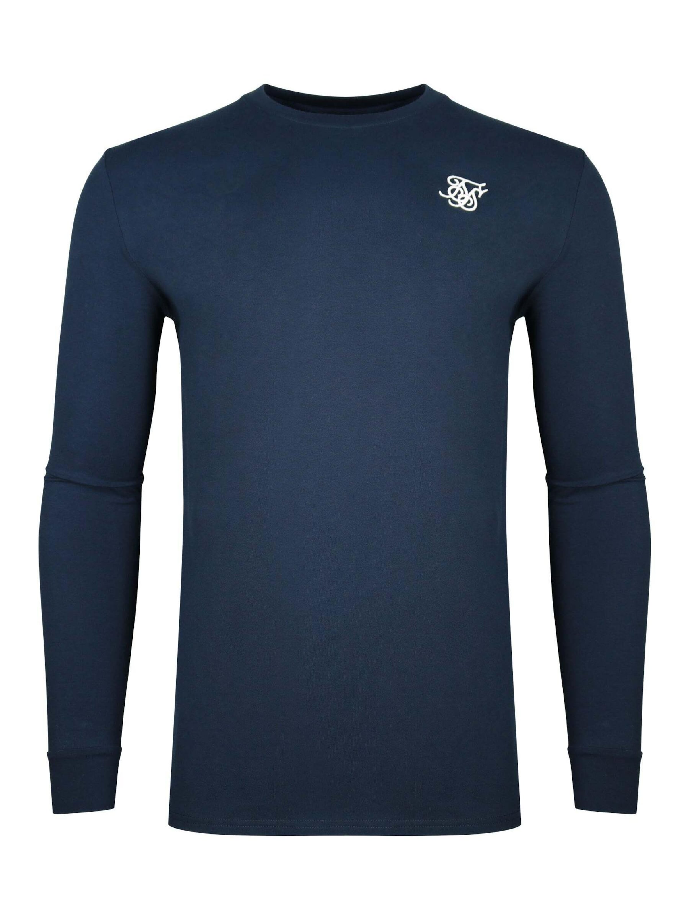 Maglietta 'Essentials' di SikSilk in blu
