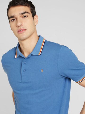 FARAH - Camisa 'ALVIN' em azul