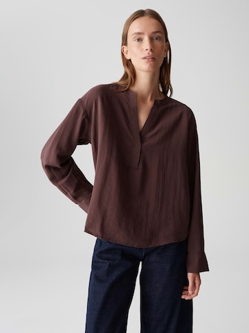 OPUS Bluse 'Femyn' in Braun: Vorderseite