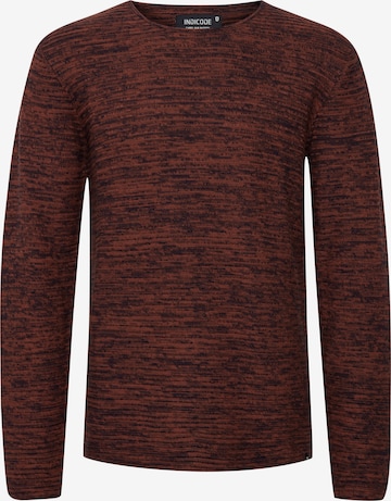 INDICODE JEANS Sweater 'Bayne' in Red: front