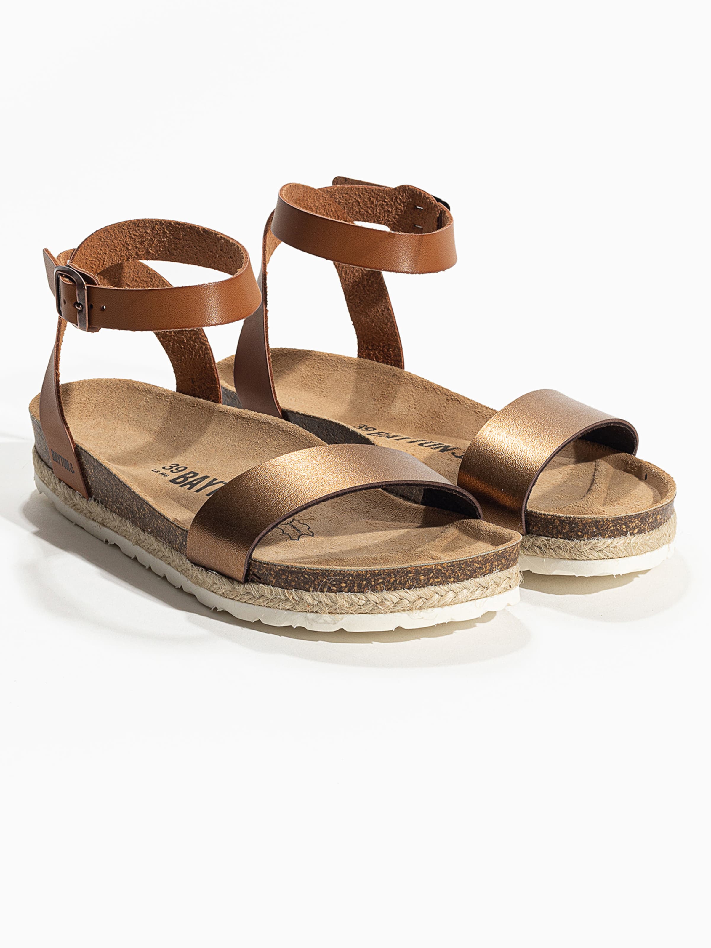 Sandalo con cinturino 'Jovial' di Bayton in bronzo