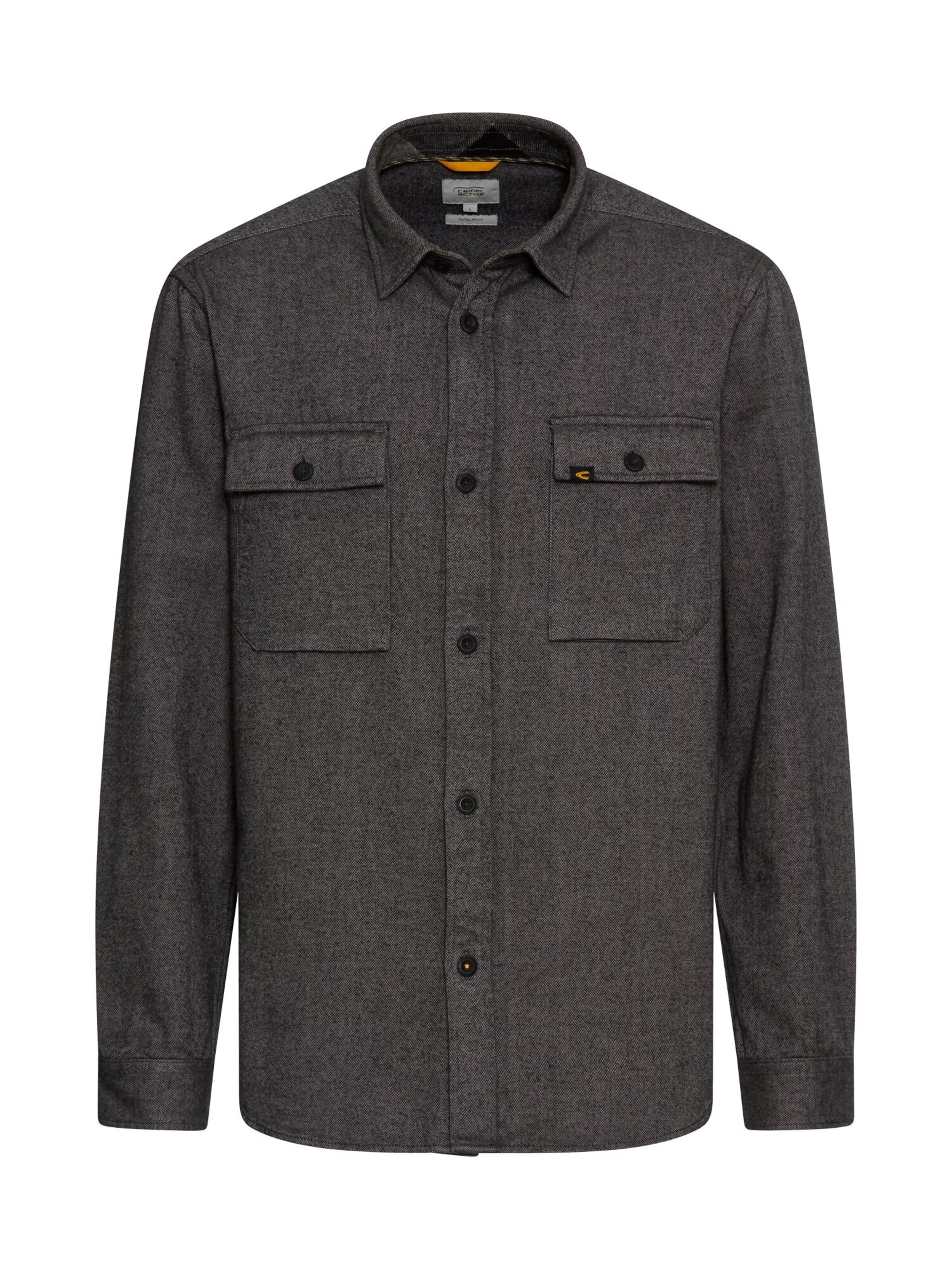 CAMEL ACTIVE Regular Fit Hemd in Braun: Vorderseite