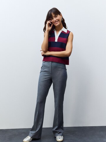 évasé Pantalon Next en bleu : devant