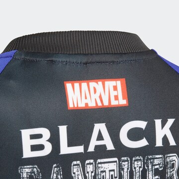 Costum de trening 'Black Panther' de la ADIDAS PERFORMANCE pe gri