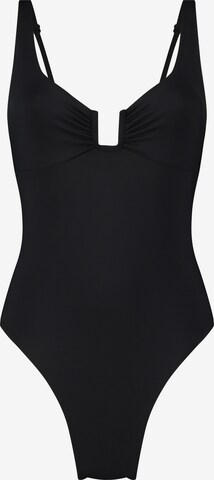 Hunkemöller Swimsuit 'Santorini ' in Black: front