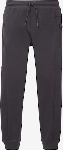 TOM TAILOR Tapered Broek in Grijs: voorkant