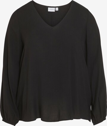 EVOKED Blouse in Zwart: voorkant