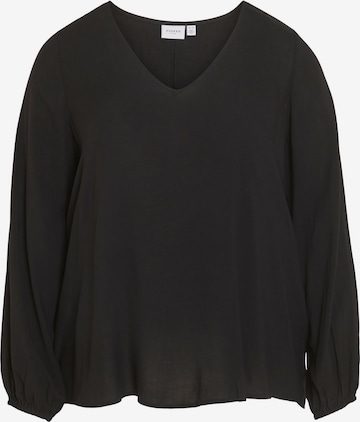 EVOKED Blouse in Zwart: voorkant