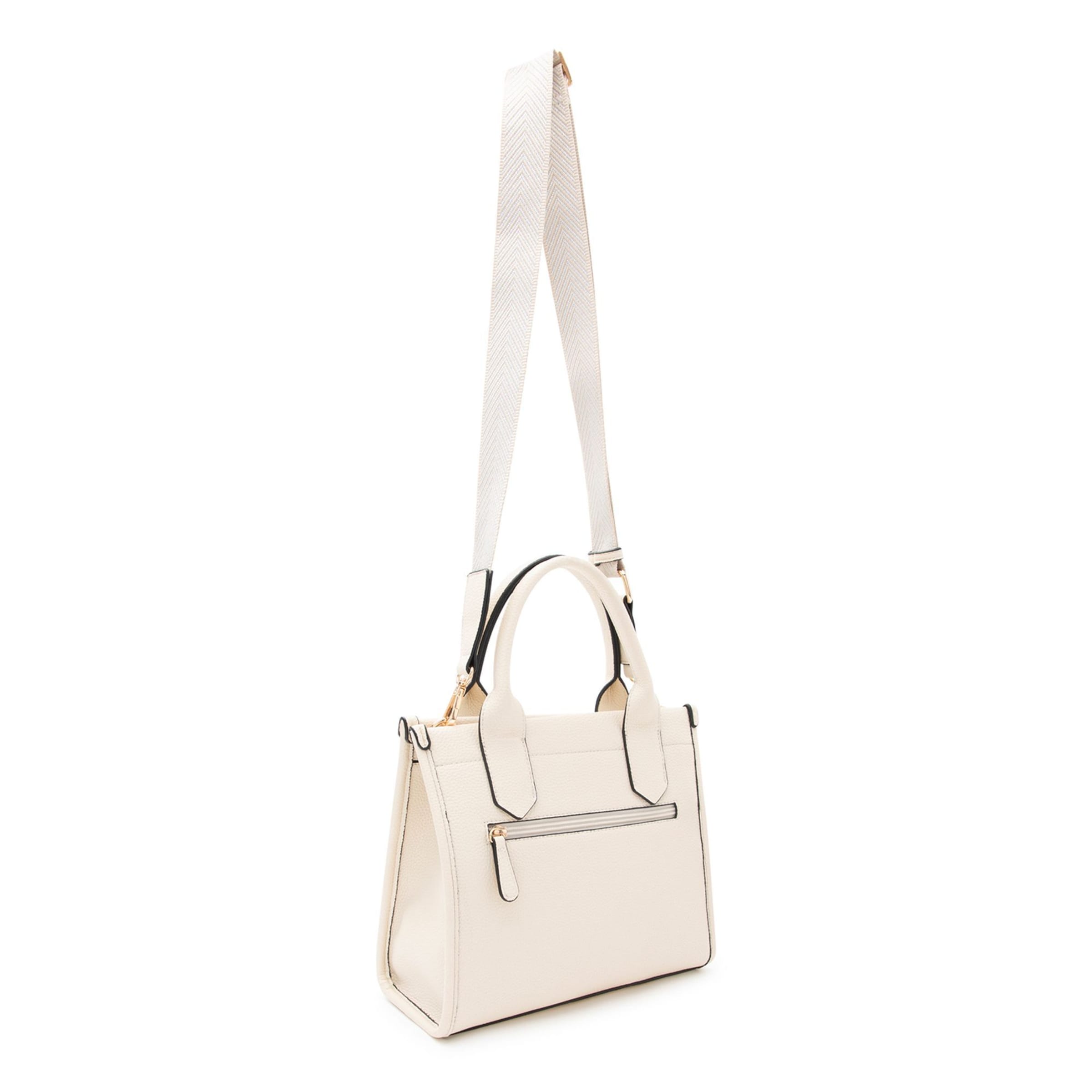 L.CREDI Handtasche 'Phemia' in Beige