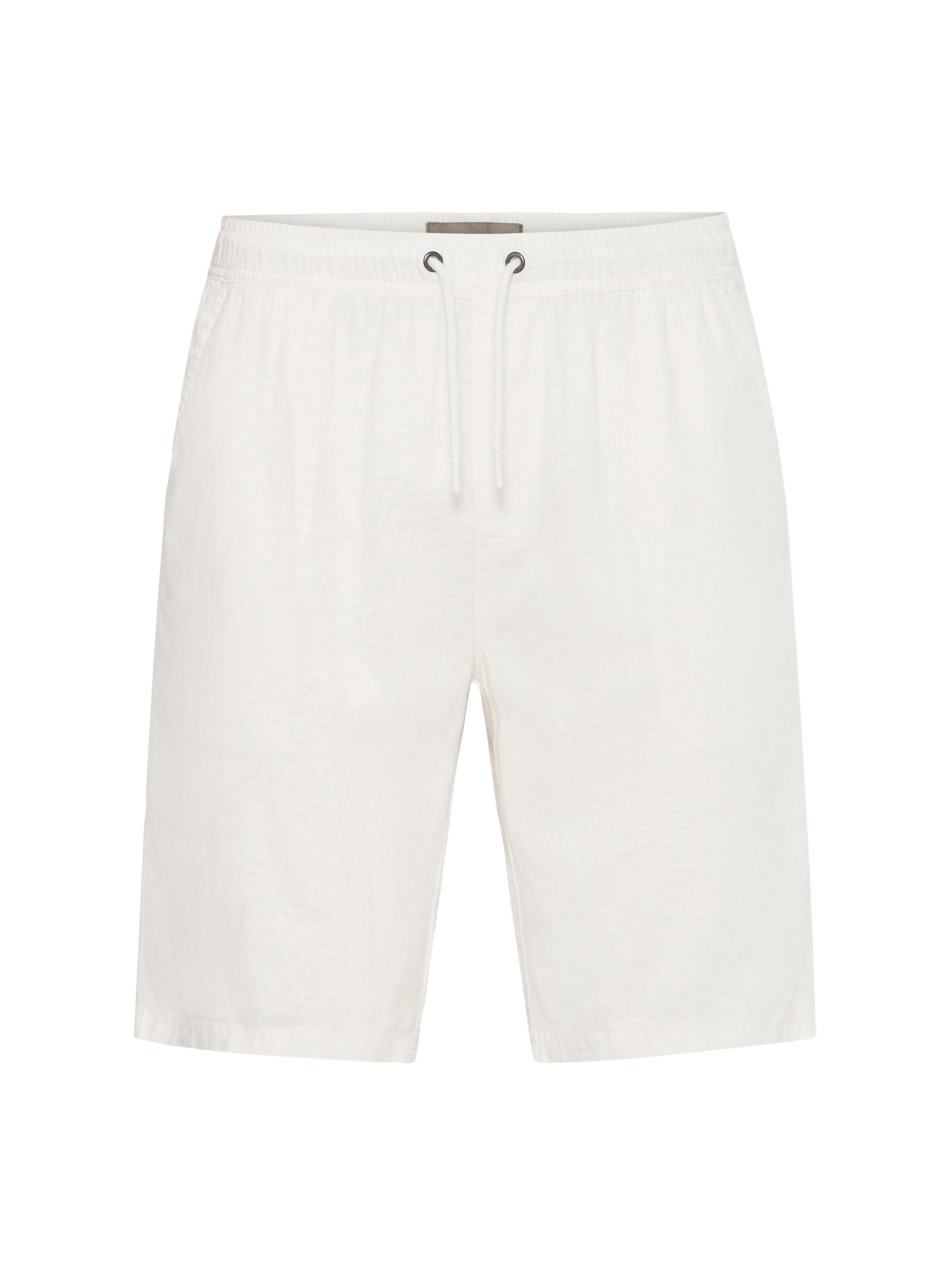 BLEND Regular Chino ' BHLika ' in Wit: voorkant