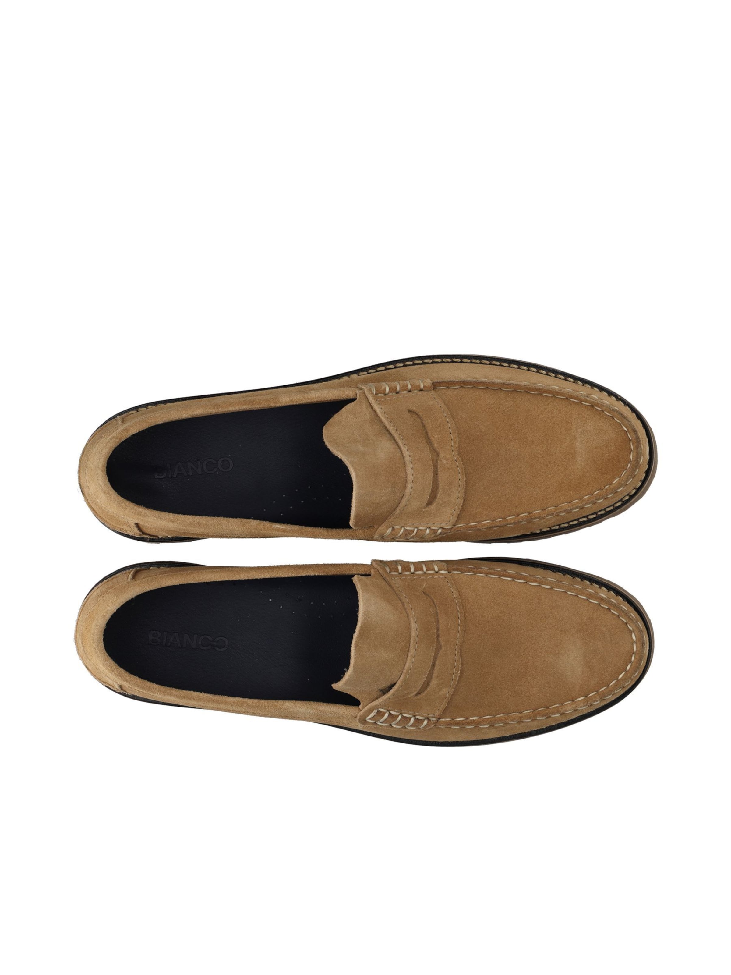 Bianco Slip-ons 'Greg' in Beige