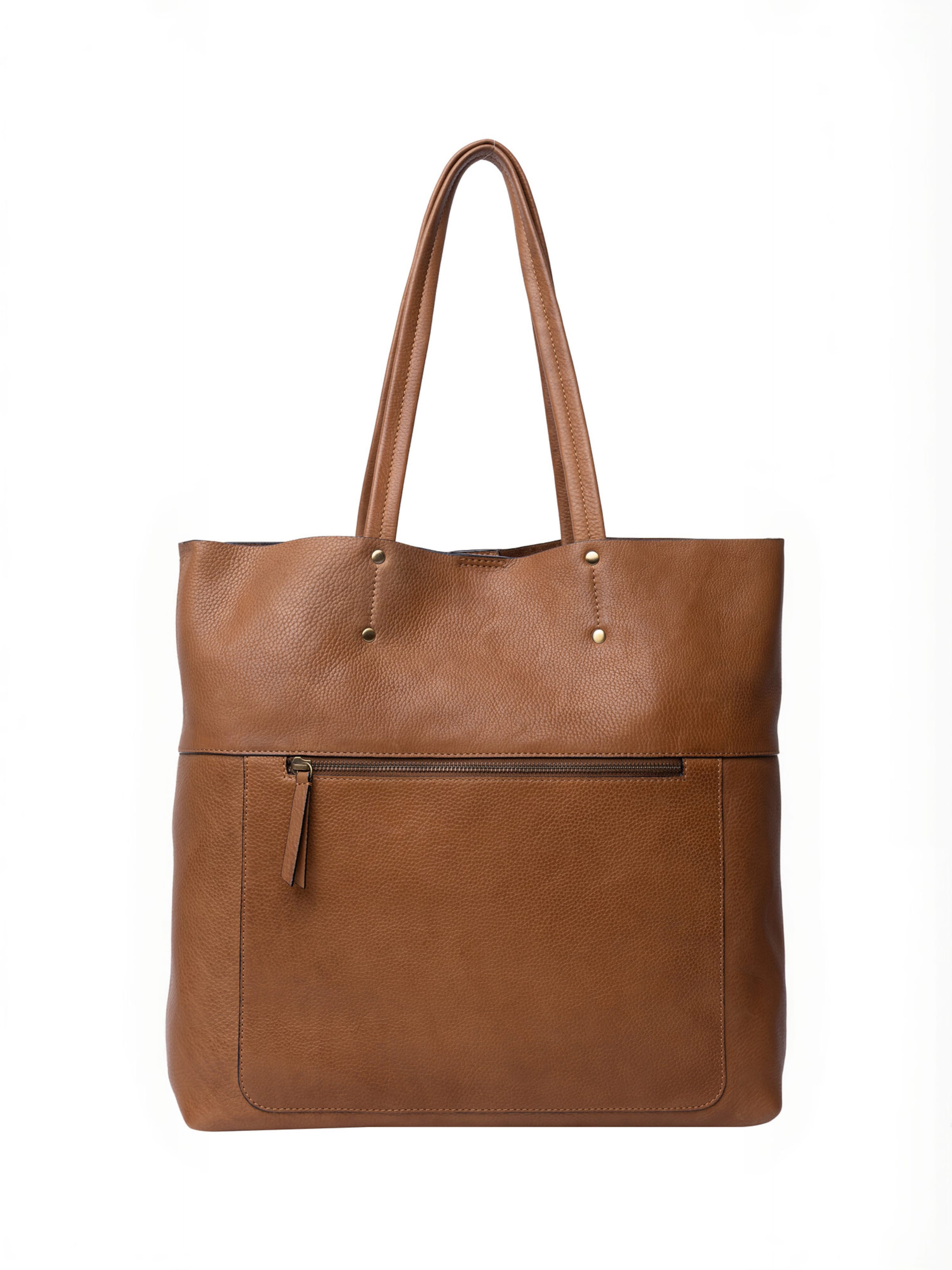 Cabas ' Sofie ' RE:DESIGNED en beige : devant