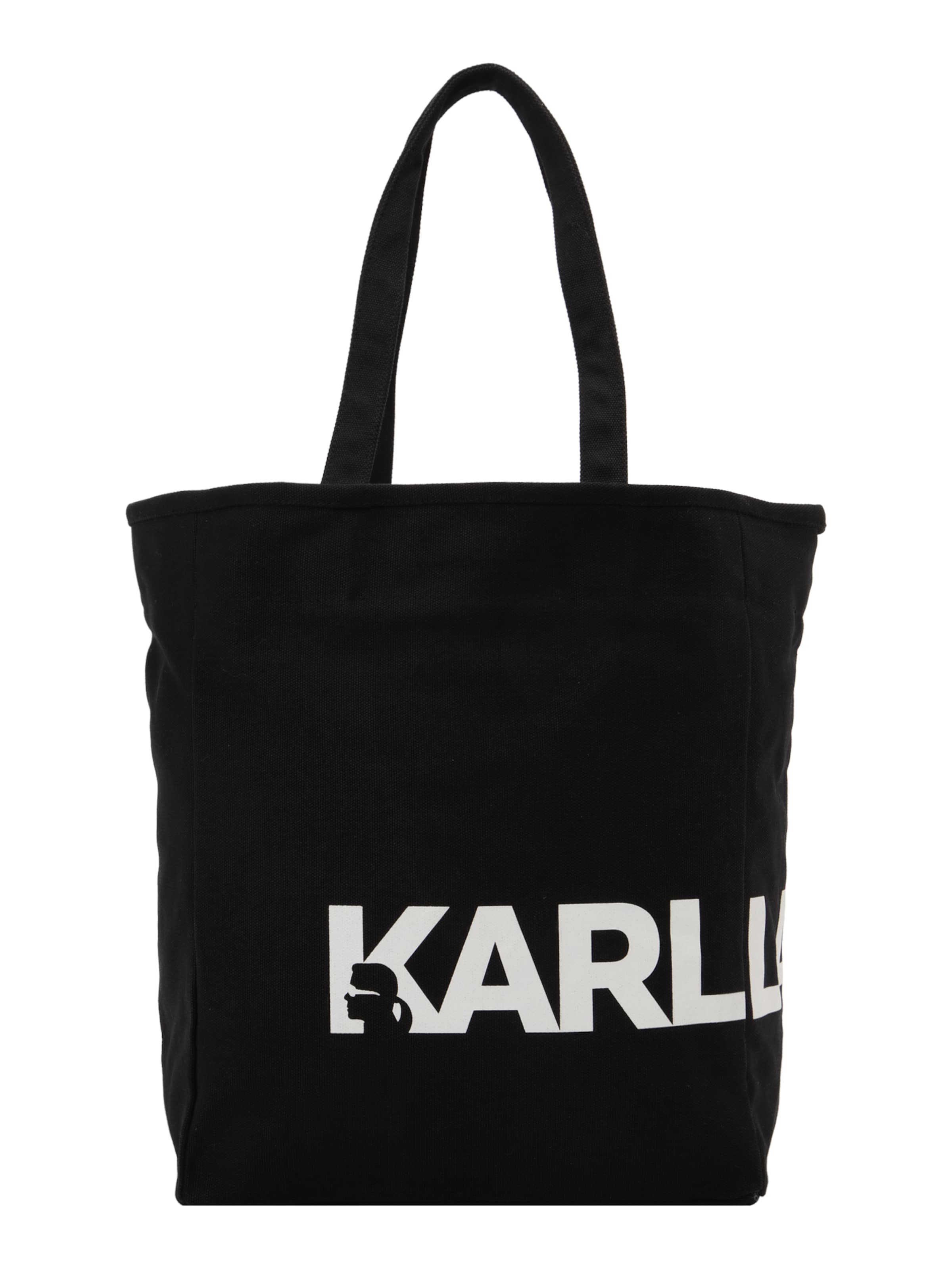 Karl Lagerfeld Шоппер 'ESSENTIAL' в Черный / Белый, Обзор товара