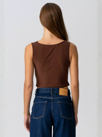 It's May Overdel ' Dahlia ' i brun