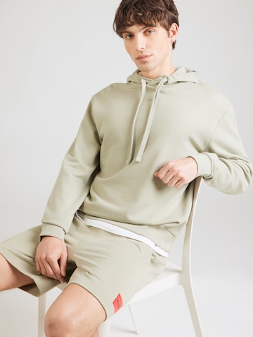 zaļš HUGO Sportisks džemperis 'Dapo': no priekšpuses