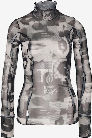 pelēks HUGO T-Krekls 'Deuphoria': no priekšpuses