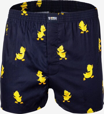 Happy Shorts Boxershorts in Blau: predná strana